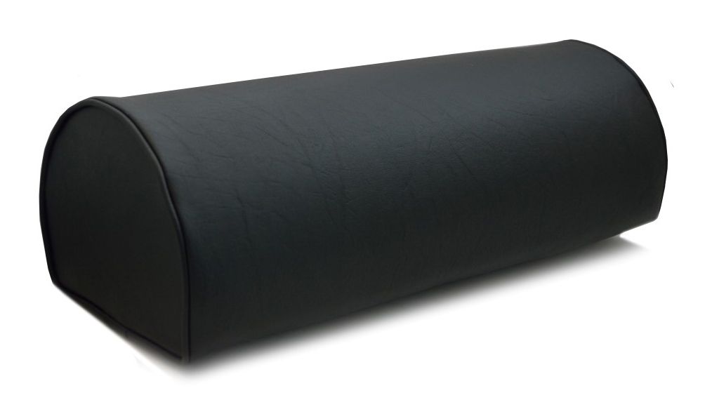 Massagerol halfrond 50 cm x 18 cm x 13,5 cm zwart