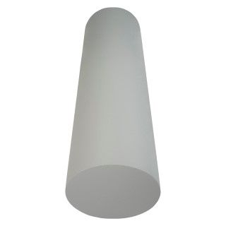 Knie- en enkelrol ø 15 x 50 cm antraciet coating Type II recht