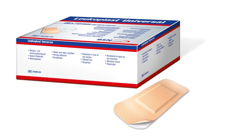 Hansaplast Universal strips 30 mm x 72 mm à 100 stuks