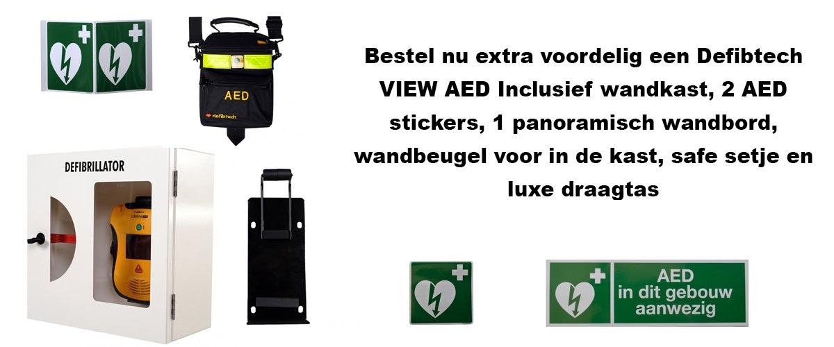 Defibtech Lifeline VIEW AED ACTIEPAKKET