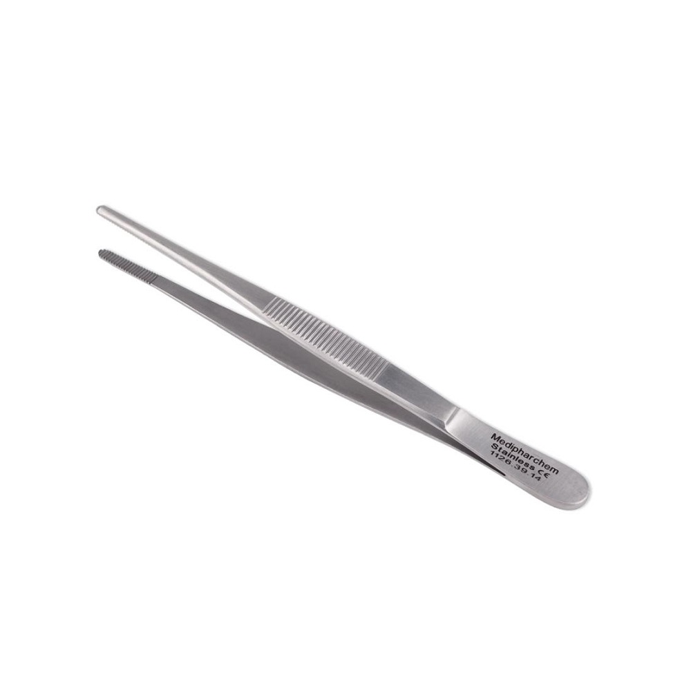 Anatomisch pincet - recht - RVS 30 cm