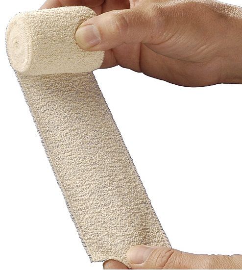 Cambric zwachtel niet elastisch fixatiewindsel 100% katoen 8 cm x 4 meter