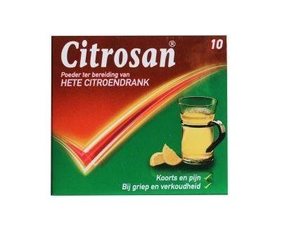 Citrosan hete citroendrank à 10 sachets