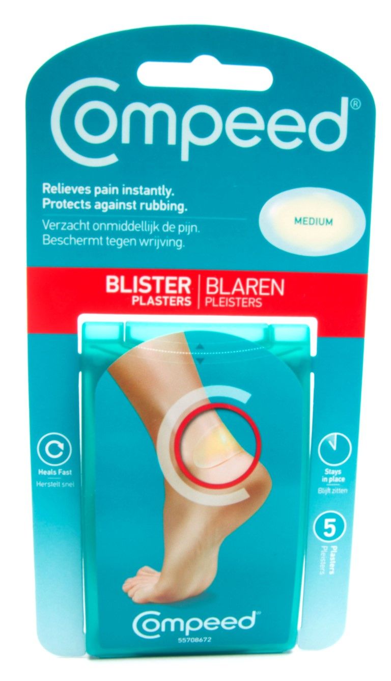 Compeed blarenpleister medium 5 stuks (Hiel)