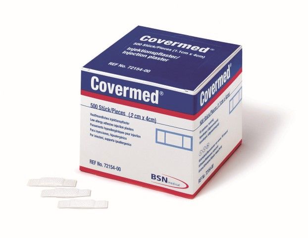 CoverMed Injectiepleister 2 cm x 4 cm à 500 stuks