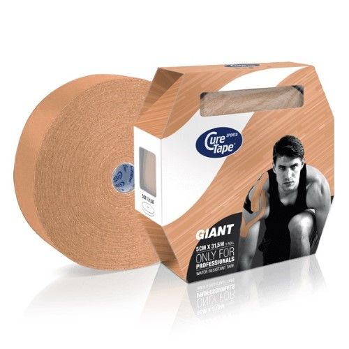 CureTape Sports Giant 5 cm x 31,5 meter wrs beige