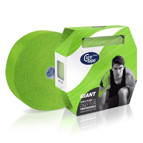 CureTape sports Giant 5 cm x 31,5 meter wrs lime