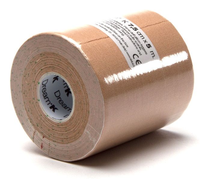 Dream K tape 7,5 cm x 5 meter beige