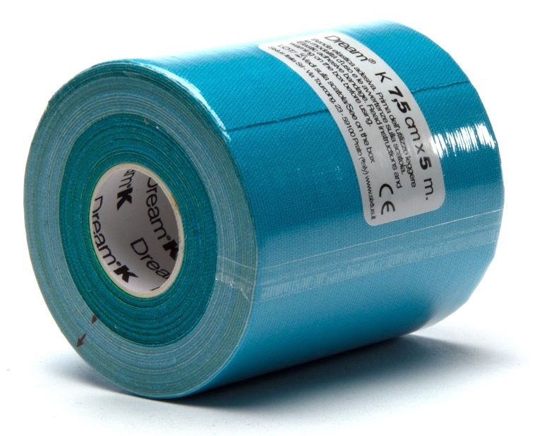 Dream K tape 7,5 cm x 5 meter blauw