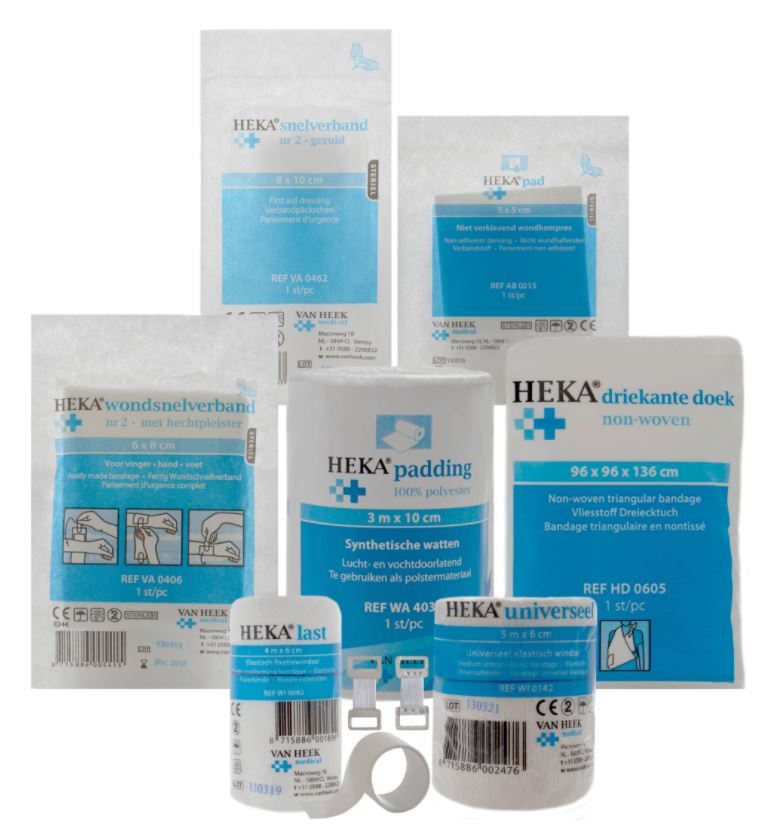 EHBO BHV trainingsset Plus Oranje