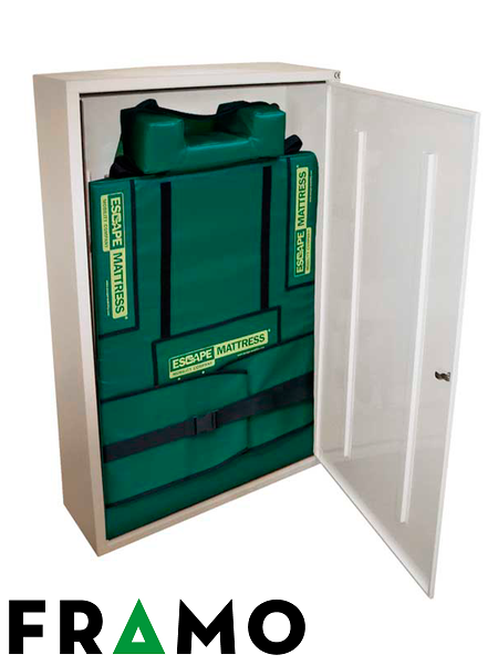 Brancard type AL 20 - tweemaal vouwbaar, aluminium