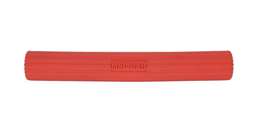 Flexbar 31 cm x 4,5 cm licht - rood, hand, pols, onderarm en schouder trainer