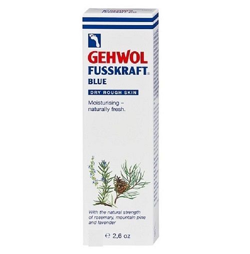 Gehwol fusskraft blauw, invettende crème 125 ml