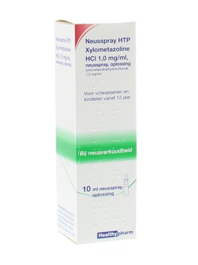 HTP neusspray Xylometazoline HCl 1,0 mg/ml flacon à 10 ml