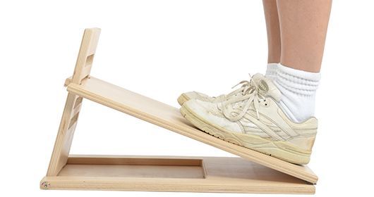 Incline board hout, verstelbaar in 4 standen 10°, 15°, 20° en 25°