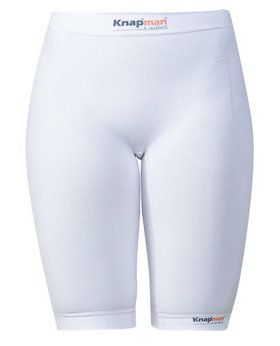 Knapman Zoned 45% compressiebroek voor dames wit