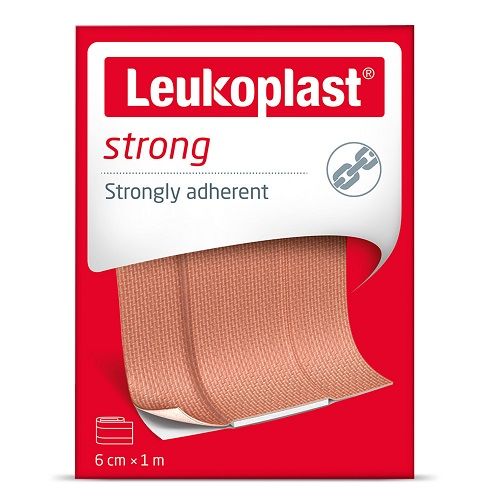 Leukoplast strong met extra kleefkracht 6 cm x 1 meter nieuw