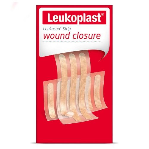 Leukosan hechtstrip MIX - 6 stuks 6 x 38 mm en 3 stuks 6 x 75 mm