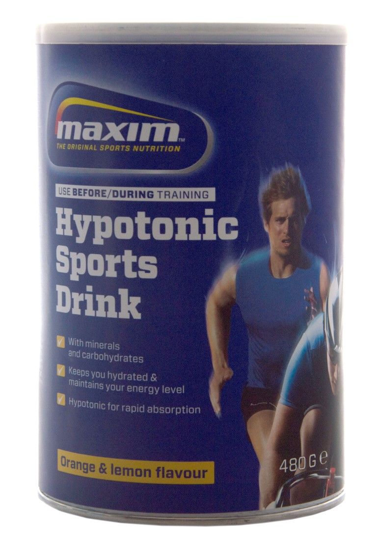 Maxim Hypotone dorstlesser orange - lemon 480 gram