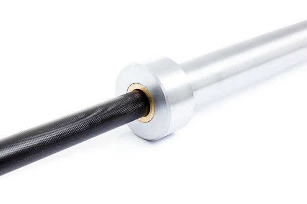 Olympische Dames CrossFit Bar 202 cm stang zwart