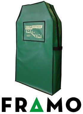 Brancard type AL 20 - tweemaal vouwbaar, aluminium