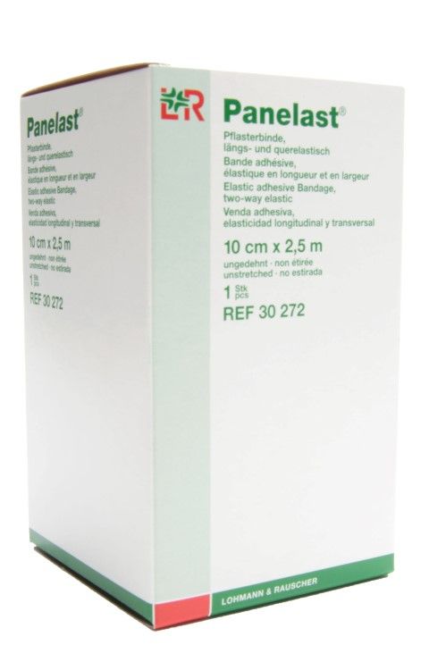 Panelast pleisterzwachtel 10 cm x 4,5 meter rol