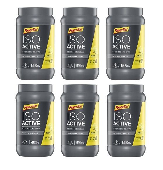 PowerBar IsoActive sportdrank 600 gram lemon