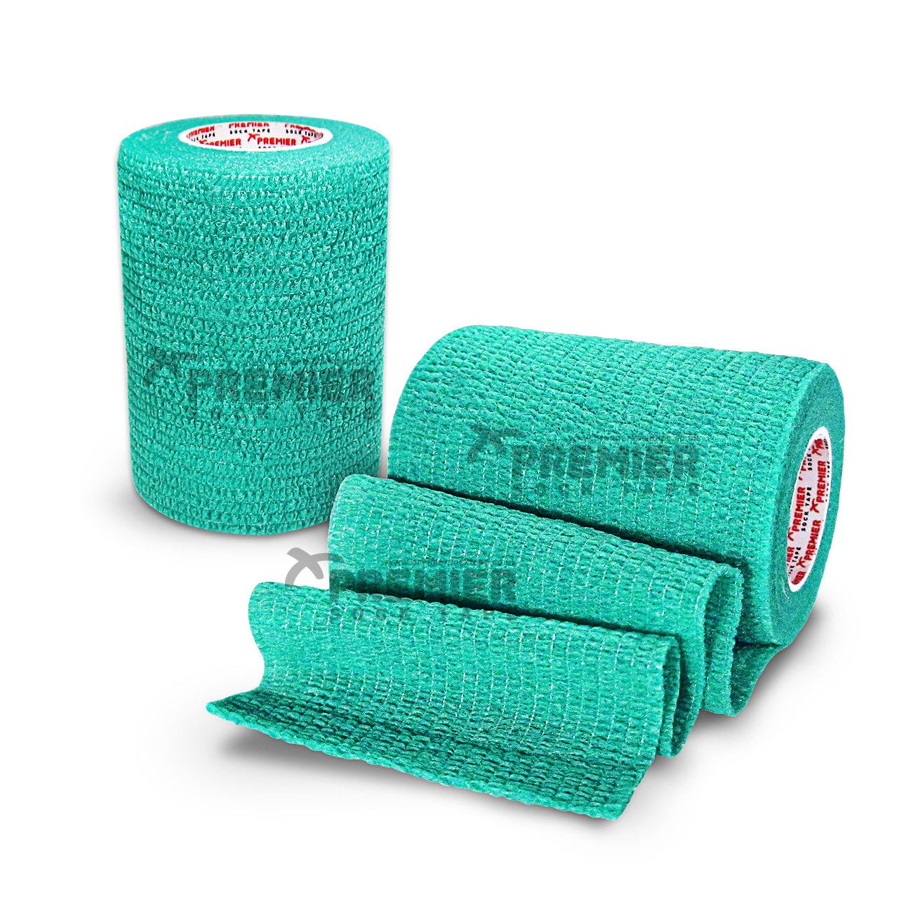 Premier socktape ProWrap sokkenbandage - kousenbandage 7,5 cm turquoise groen