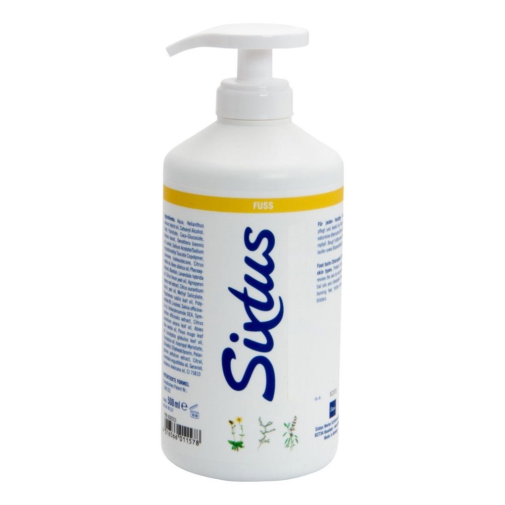 Sixtus Sixtuwohl voetbalsem forte / voetbalsem forte 500 ml NIEUW