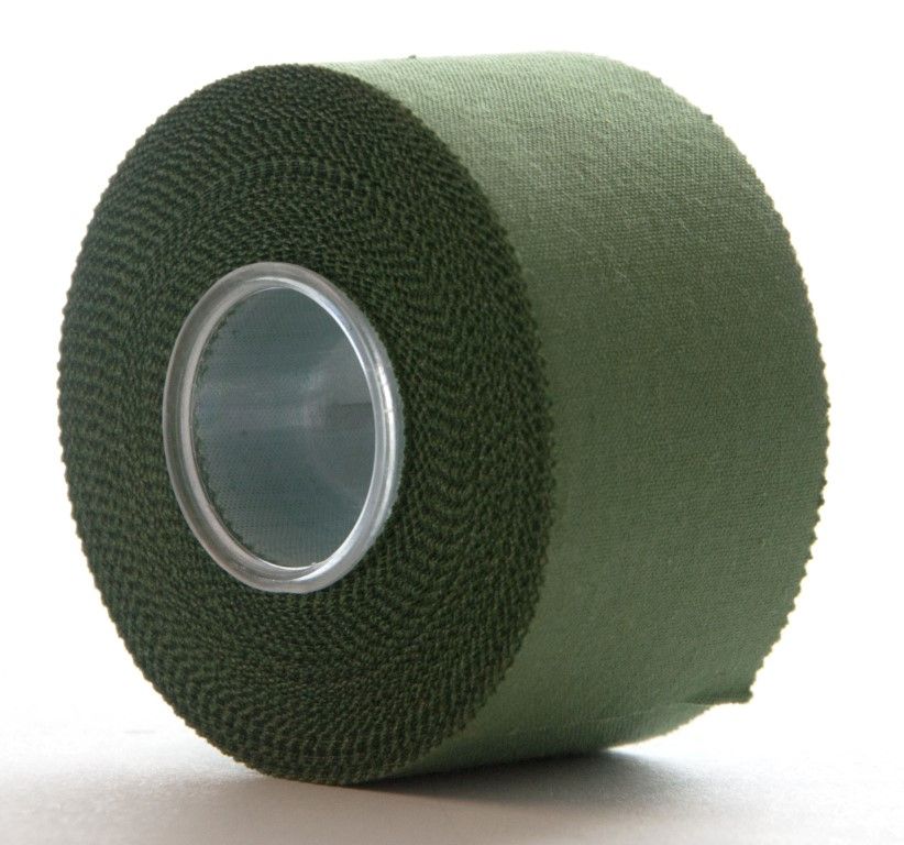 Sporttape 3,8 cm x 10 meter per rol groen