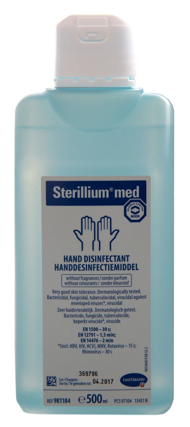 Sterillium Med huid- en handdesinfectants 500 ml