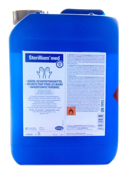 Sterillium Med huid- en handdesinfectants N-13451 can à 5000 ml