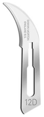 Swann-Morton scalpelmesjes steriel nr.12D - 100 stuks