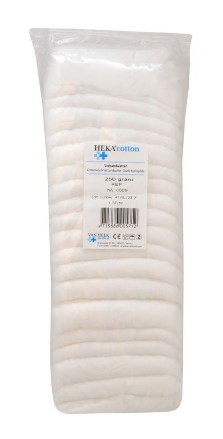 Verbandwatten zak à 250 gram